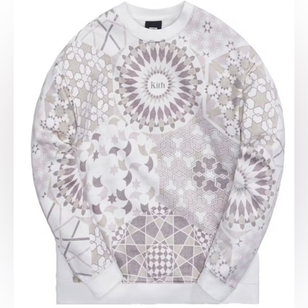 Kith Moroccan Tile Crewneck French Clay - XXL